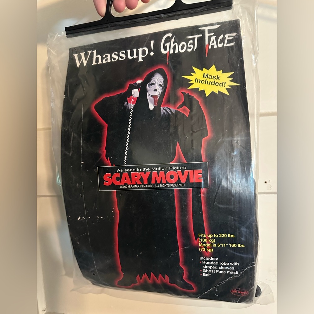 Whassup! Scary Movie Ghost Face Costume